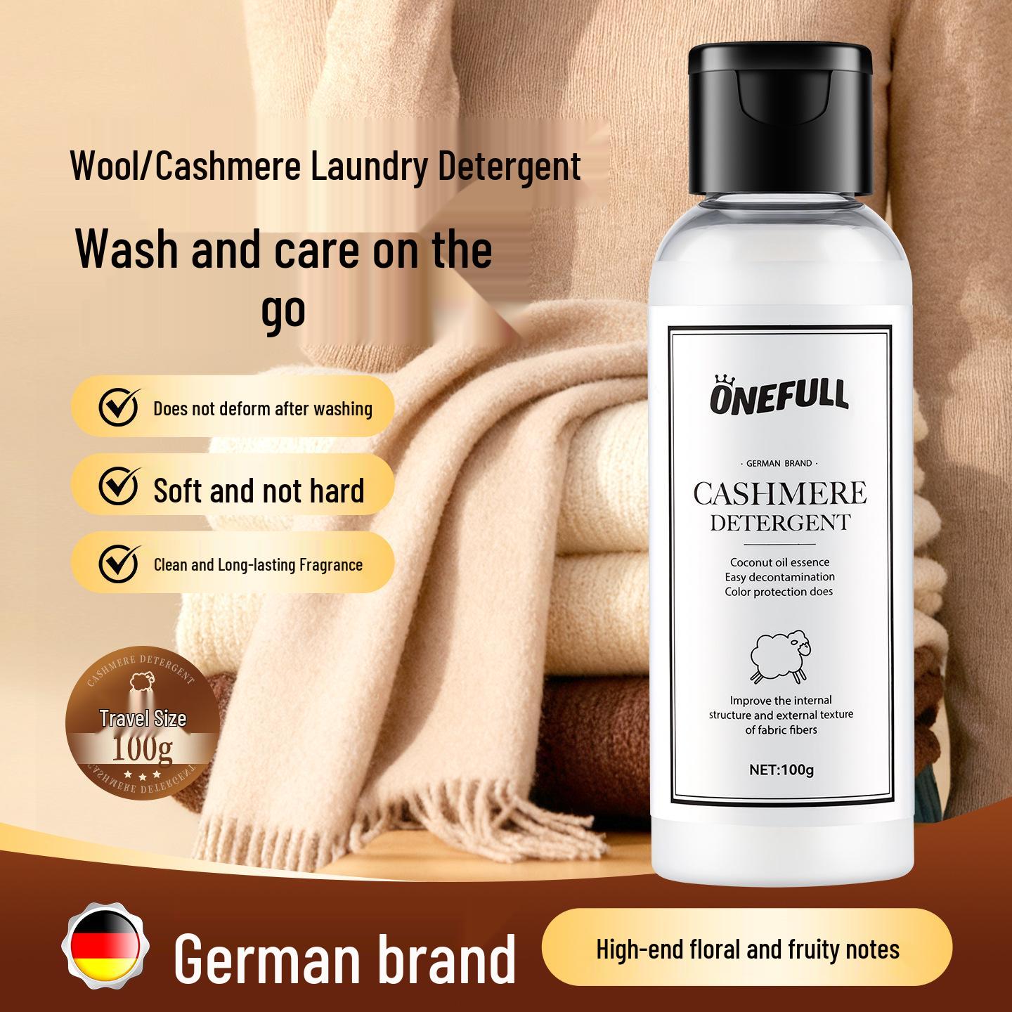 

ONEFULL Засіб для прання кашеміру та вовни проти усадки для пальт і светрів ONEFULL