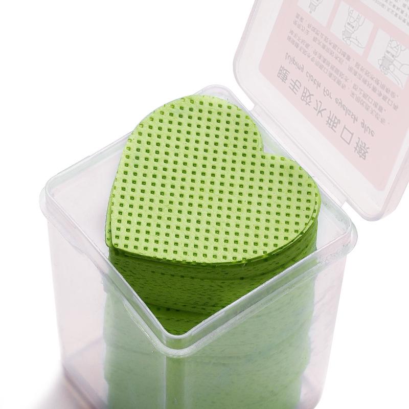 

Candy Heart-Shaped Magic Cotton Eyelash Glue Cleaning Pads