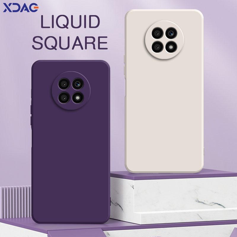 

Square Liquid Silicone Cover Case for Honor X20 SE Soft Full Protective Phone Armor HonorX20 X20SE Waterproof Funda Bag