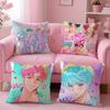 Saja Boys KPopS D-Demon H-Hunters Pillow Case Pattern Printed Pillowcase for Living Room Sofa Cushion Cover & Bedroom Decor