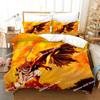 3D Print Fairy Tail Anime Printed Bed Set Duvet Cover Pillowcase Bedding Set Bed Linen Sheet Quilt Cover Full Queen King Size