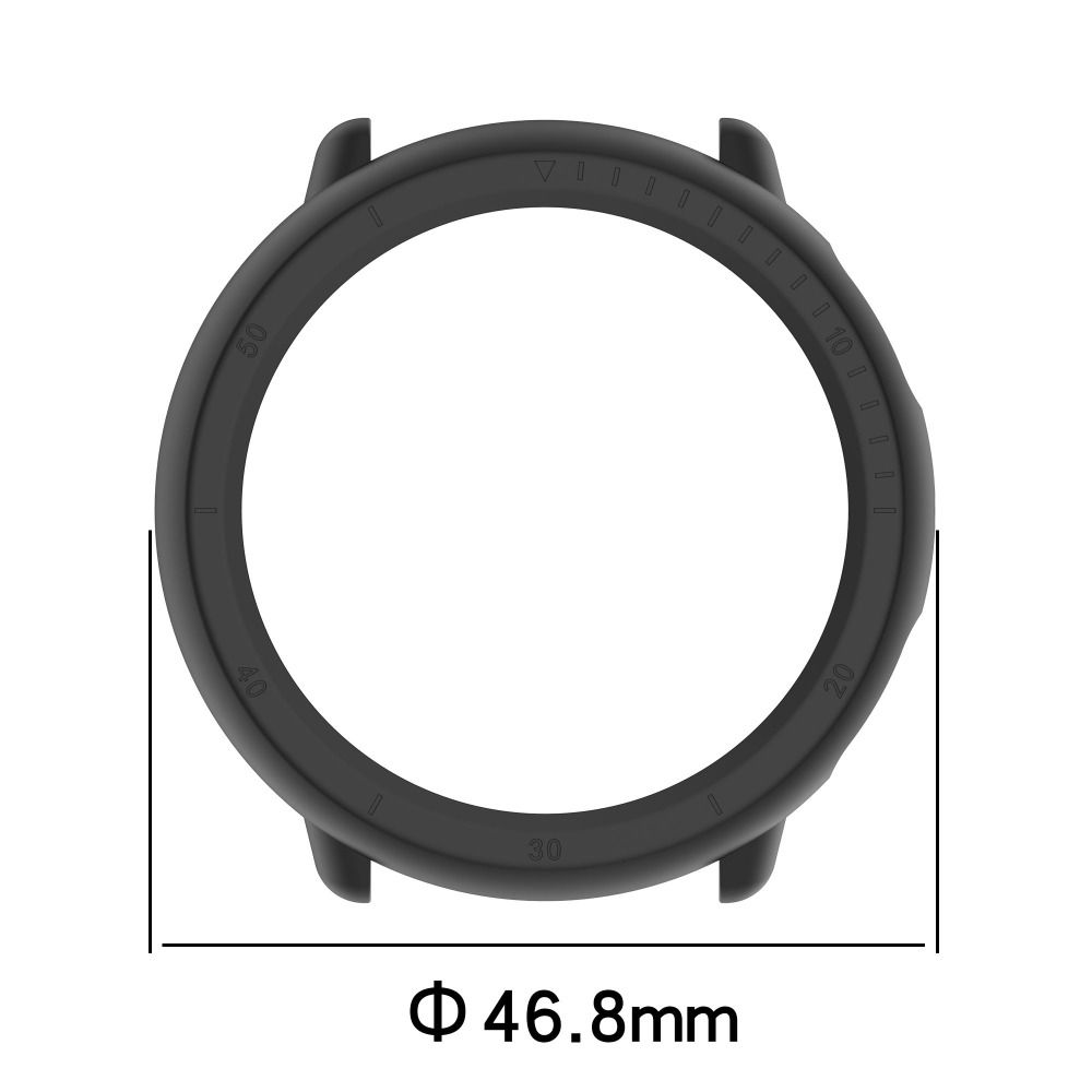 For New PC Hollow Protective Case Bumper Anti-Scratch Watch Cover Hard Edge Shell for Amazfit Active 2 Smart Watch Accessories