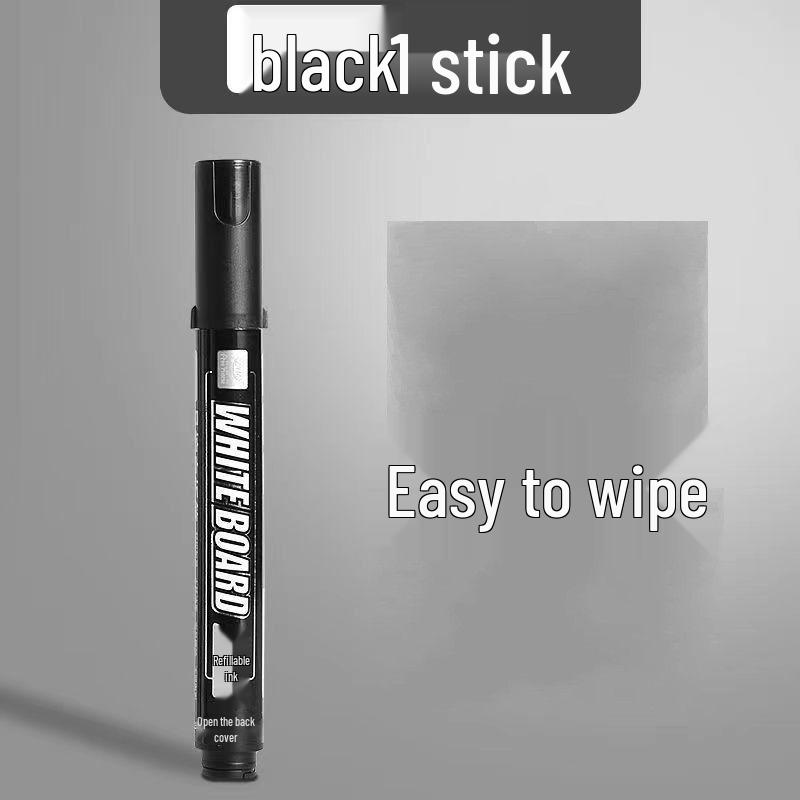 Free shipping on 100+ orders: Single-head, refillable, oil-based, waterproof, fade-resistant, erasable whiteboard marker.
