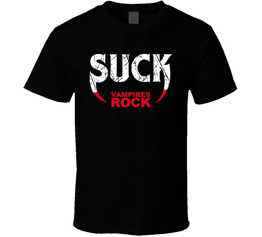 Suck Vampires Rock Movie Poster Music Horror T Shirt S