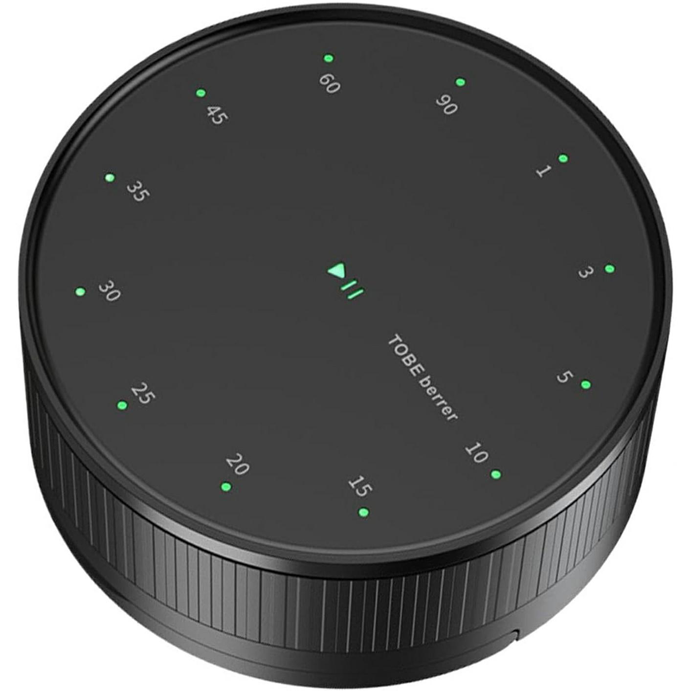 Magnetic Rotating Countdown Timer Kitchen Student Learning Time Manager Time Reminder with Bracket A