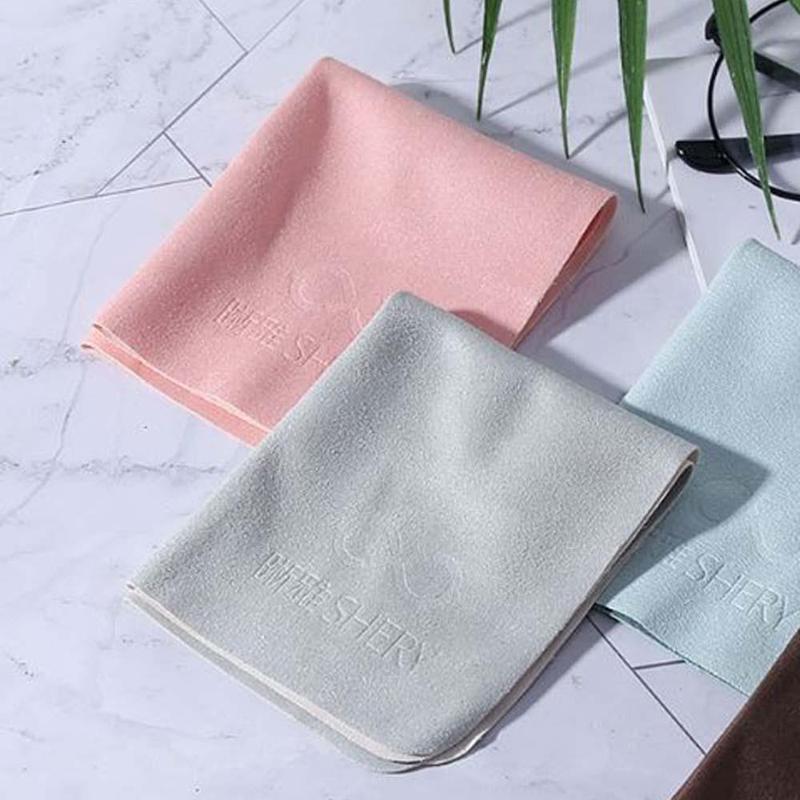 5 colors Microfiber Phone Screen Cleaning Wipe Lens Clothes Glasses Cloth Glasses Clean