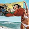 Gaston Lagaffe Beach Towel For Kids Bath Pool Vacation Gift Picnic Party Gift