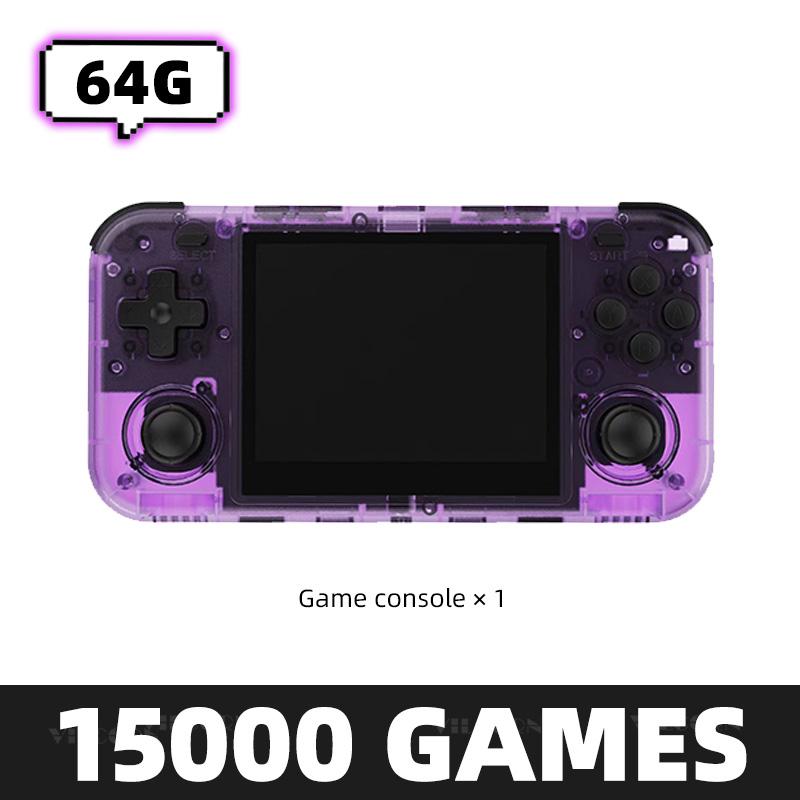 

O30S с открытым исходным кодом смарт-карманная ретро-консоль для видеоигр Linux System 3,5-дюймовый IPS-экран 64 ГБ 128 ГБ Игры