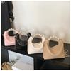 Premium pearl bag women's spring summer 2025 new fashion chain messenger bag versatile shoulder dumpling bag tide