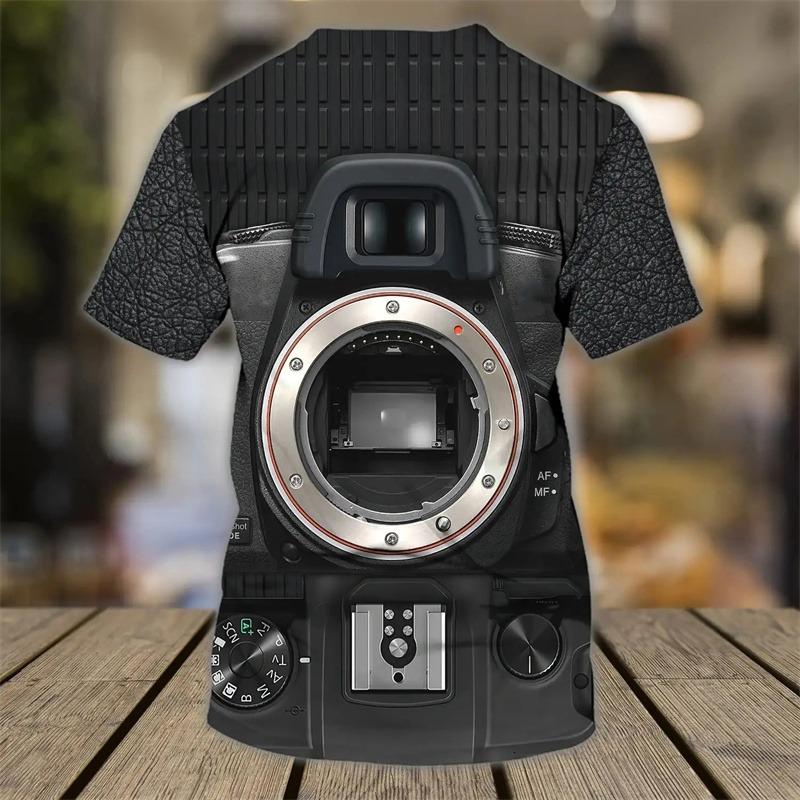 

Модная Фотографическая Паттерн Футболка Для Мужчин Форма 3D Печать XXS