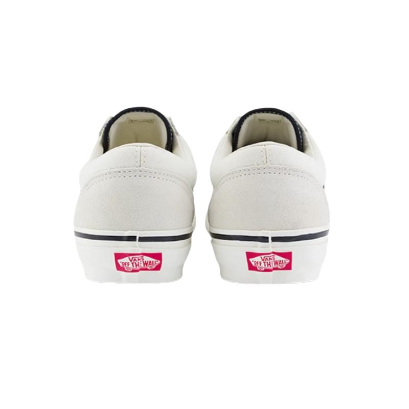 Vans Old Skool Reissue 136 Comfortable Low-Top Skate Shoes Unisex Sneakers White Black VN000MT6KIG