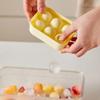 Ice Cube Trays Silicone Ice Cube Tray for Freezer Round Ice Cube Molds Easy Release Ice Cube Maker for Whiskey Cocktail