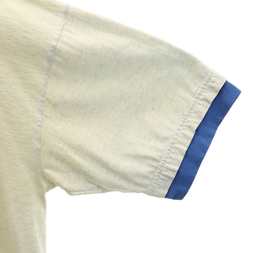 ALORE 90s Made in USA Old Five-quarter sleeve T-shirt XL Ivory Men's Used