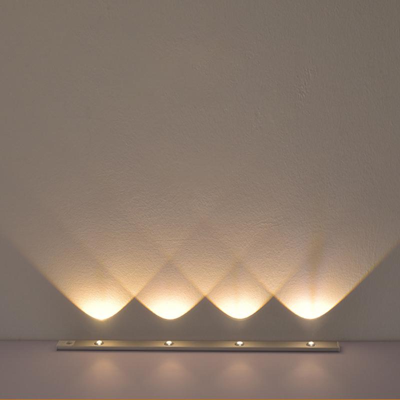 Intelligent Wireless Sensor Lamp Corrugated Cabinet Lamp Induction Charging Wardrobe Lamp/Intelligent Induction Lamp Body