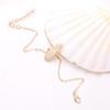 Trendy 3D Pineapple Alloy Anklet - Cute Hollow Fruit Foot Jewelry