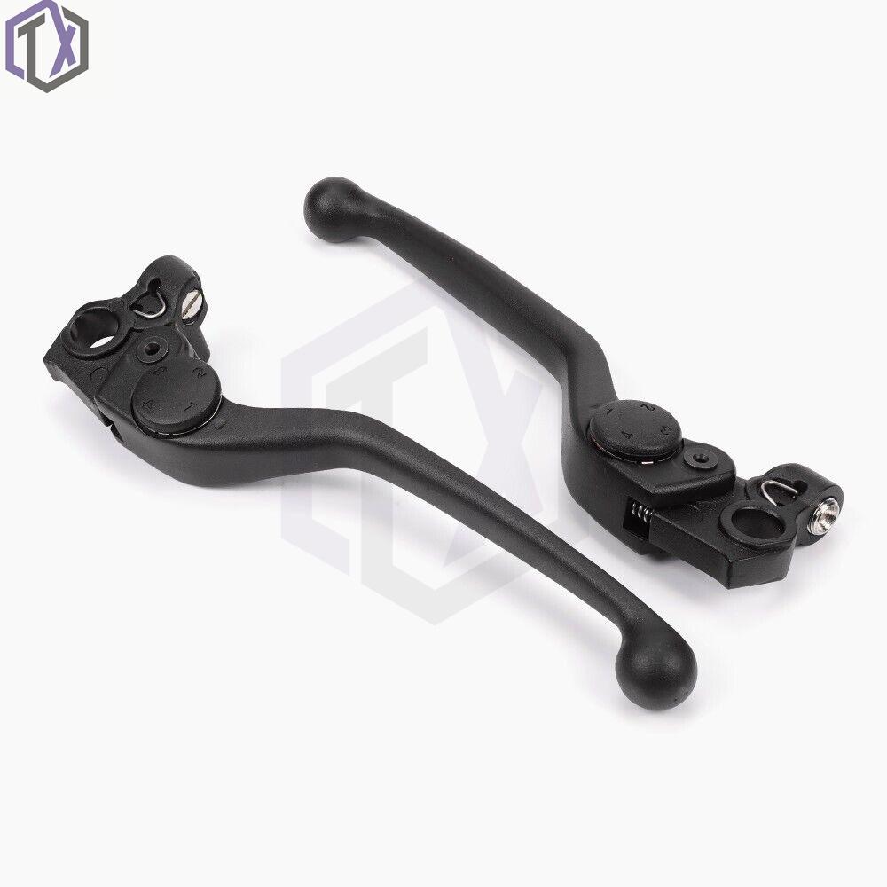 Black Aluminum Front Brake & Clutch Levers for Ducati Monster Models 659, 696, 795, 796 ABS