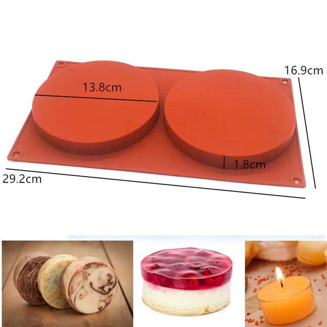 Multiple Styles Silicone Hemispherical and Spherical Molds – DIY Baking Chocolate Cup, Filled Cake, Pudding, Dessert Decorating Mold Set