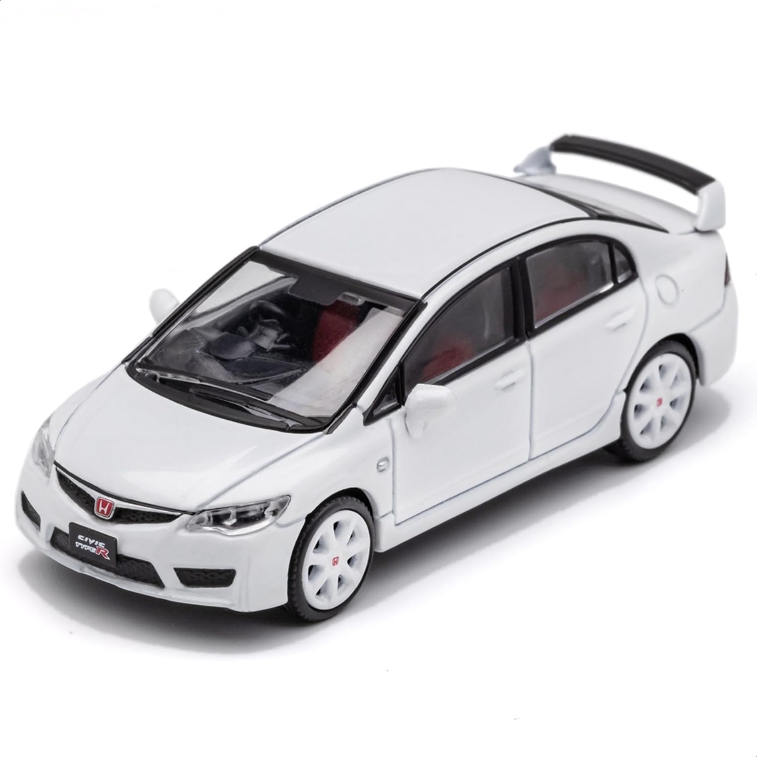 

DIECASTTEAM Honda Civic FD2 RHD White Finished Model 1/64 Type-R LL-021-81 белый