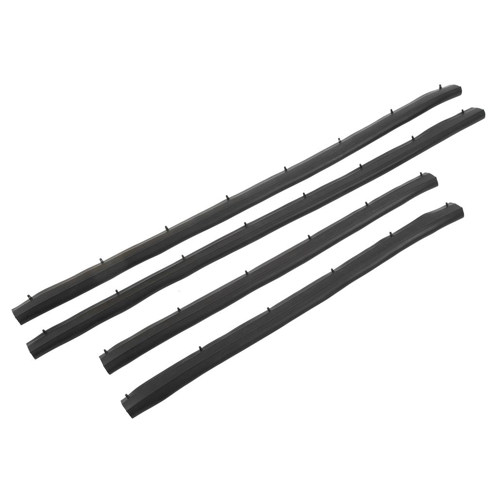 4PCS Tür Fenster Tau Wischen Weathers Äußere 55135891AF Ersatz für Jeep Grand Cherokee