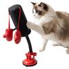 Indoor Cat Exercise Toy Punching Bag Toy, Interactive with Dangling Boxing Gloves, Toys Strong Suction Cup Base, Wobble for Kittens Cats Small Desktop