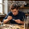 10/200Pcs Metal Painting Stand Alligator Clip DIY Craft Model Painting Tools Photo Memo Alligator Clips Holders Clamps Supplies