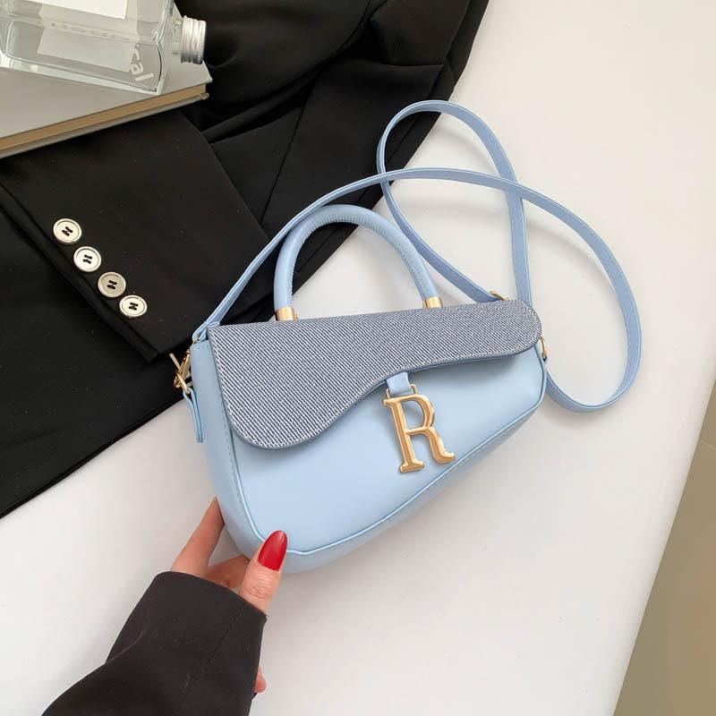 New light luxury handbag versatile high-end texture special-shaped niche design shoulder messenger bag women's bag
