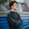 Geonjiulleunseu Fisherman Whole Garment Sweater - Charcoal