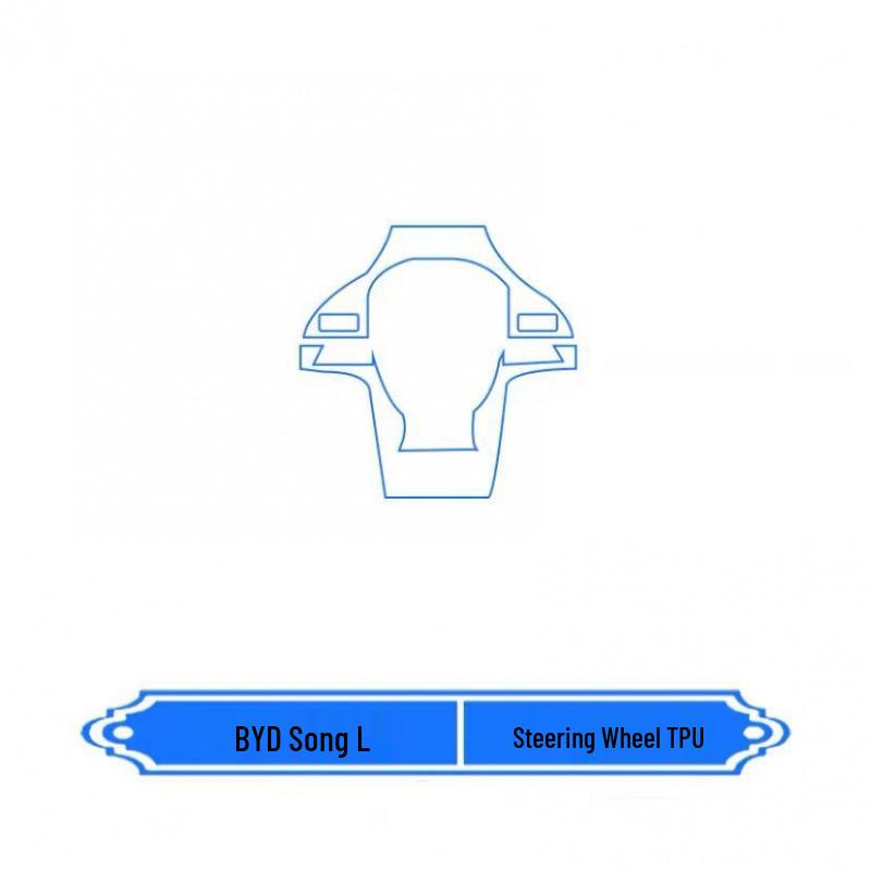 BYD Song L-EV Center Console TPU Interior Protection Film (2024-25 Model)