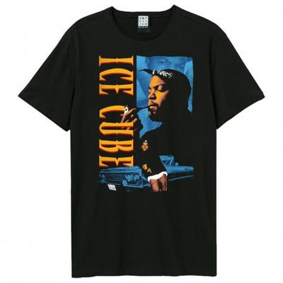 Amplified Unisex Adult 90Â´s Bootleg Ice Cube T-Shirt