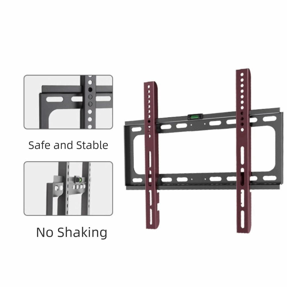 Fixed Mount TV Wall Mount Fixed Space Saving TV Stand Holder Universal TV Bracket  Living Room