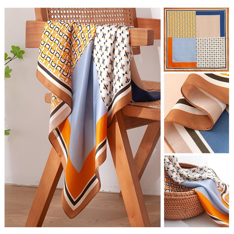 2026 New Fashion Womens Mulberry Silk Scarf Elegant Square Shawl Lightweight Versatile Trendy Accessory