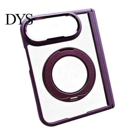 Shockproof Skin Friendly Case Clear Protective for IPhoneDuo 2026, Slim Phone Protector with 360 Degree Precision Cutout Shell Rotatable Kickstand,