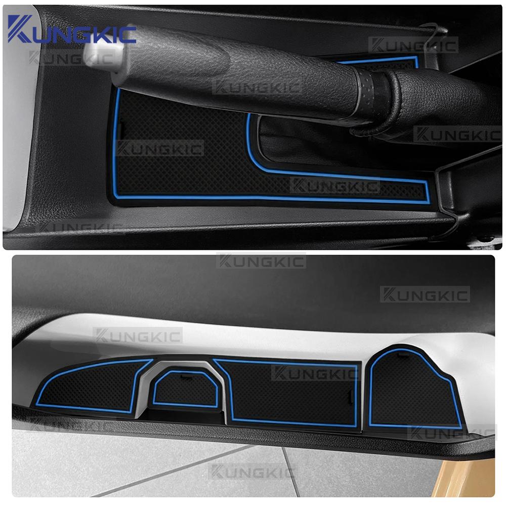 For Dacia Spring Electric EV 2025 2026 Anti-slip Slot Pad Auto Interior Dacia Spring 2027 Car Door Groove Mat Accessories