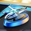 Solar Car Fragrance Helicopter Car Air Freshener Ornaments Decor Interior Decoration Solar Rotating Aroma Diffuser for Office