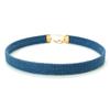 Trendy Blue Denim Gothic Goth Punk Star Choker Necklace Personality Vintage Clavicle Chain For Women  Jewelry Accessories