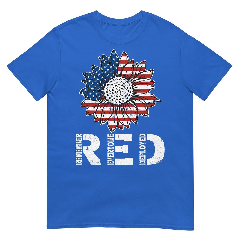 Red Friday Denke an alle im Einsatz Rotes T-Shirt