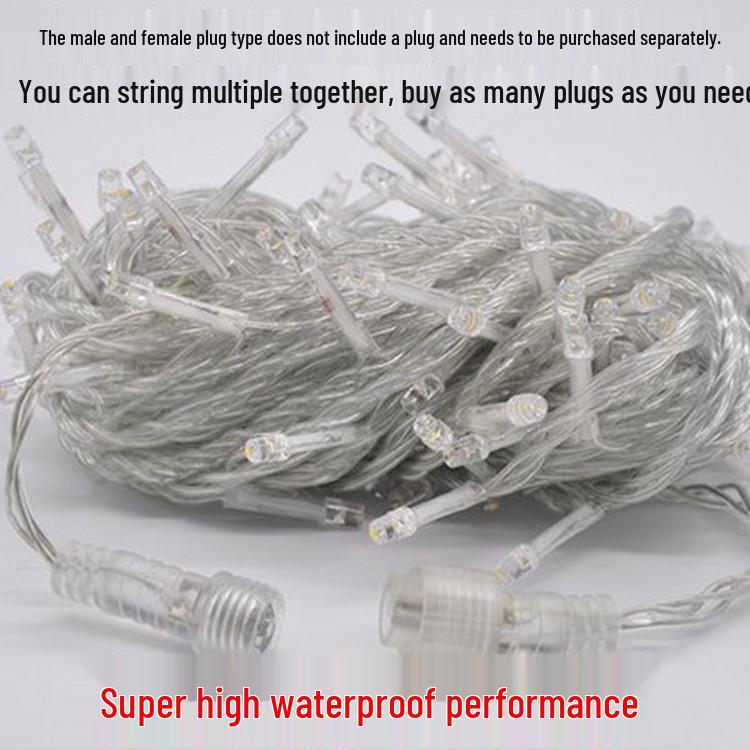 Outdoor LED Starry Sky Decorative String Lights for Festivals, Weddings, and Room Decoration