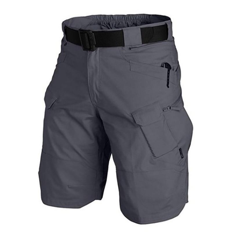 Men Tactical Shorts Hiking Urban Military Outdoor Cargo Shorts Ripstop Casual Multi-pockets Short Combat Hunting Fishing Shorts