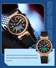 Sanda Youth Luminous Multi-Functional Waterproof Wristwatch