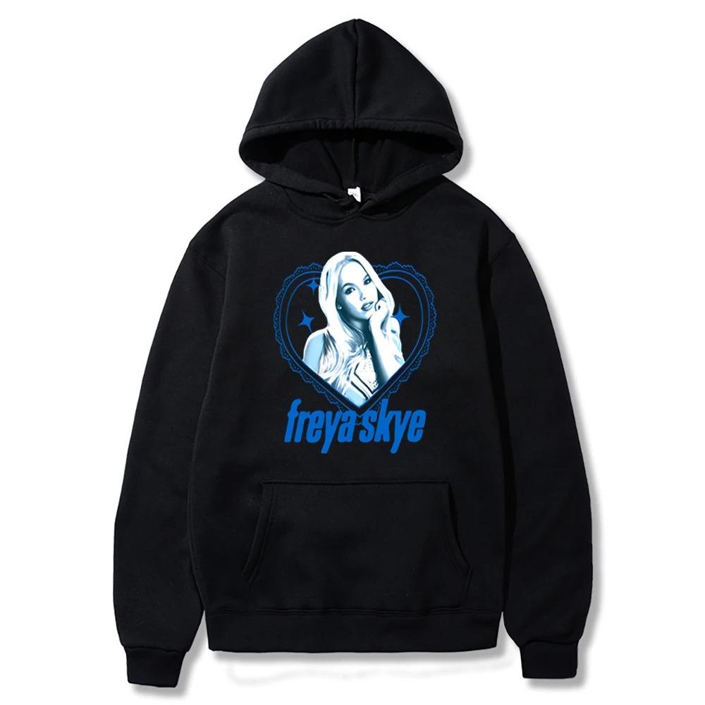 Descendants Zombies Worlds Collide Tour Freya Skye Hoodie The Rise of Red Unisex Graphic Casual Retro Harajuku Hoodie