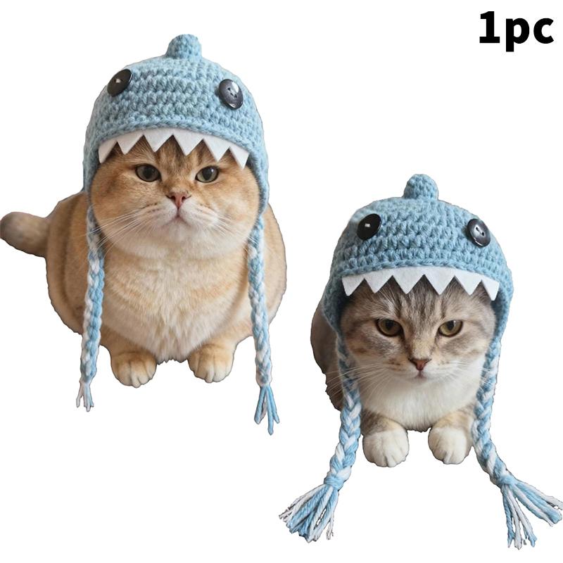 Pet Hats, Cat And Dog Braided Headbands, Cute And Funny Twisted Headwear, Pet Headbands And Hats, Pet Decorations. B