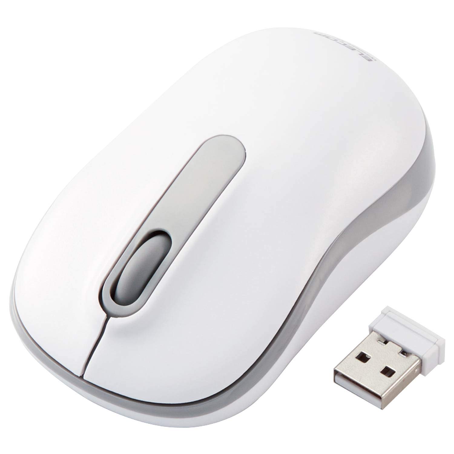 

ELECOM Wireless Mouse Quiet Antibacterial 3 Buttons M Size White M-DY11DRSKWH