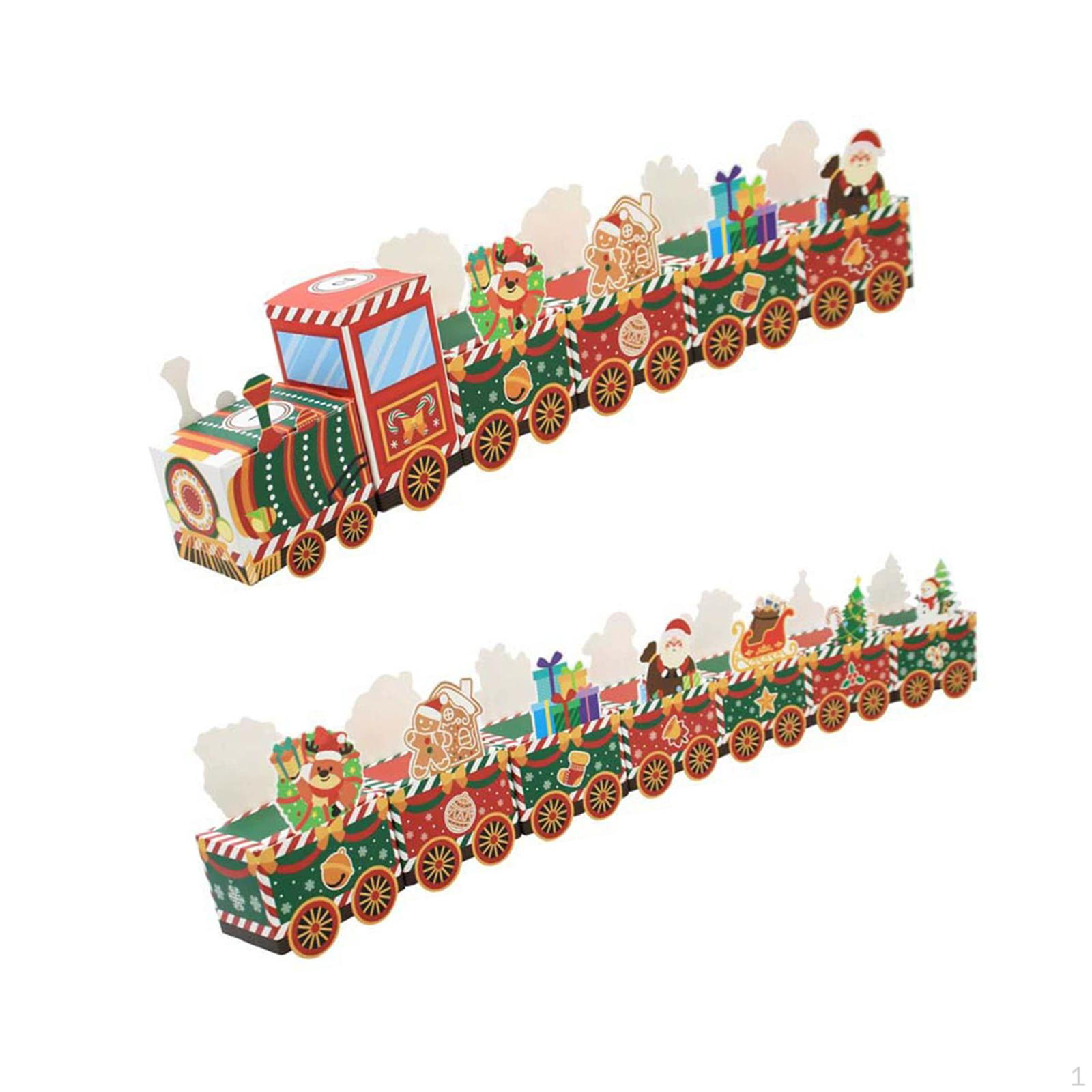 

Christmas Advent Calendar 24 Gift Boxes Wrap with 1-24 Number Stickers Empty to Fill for