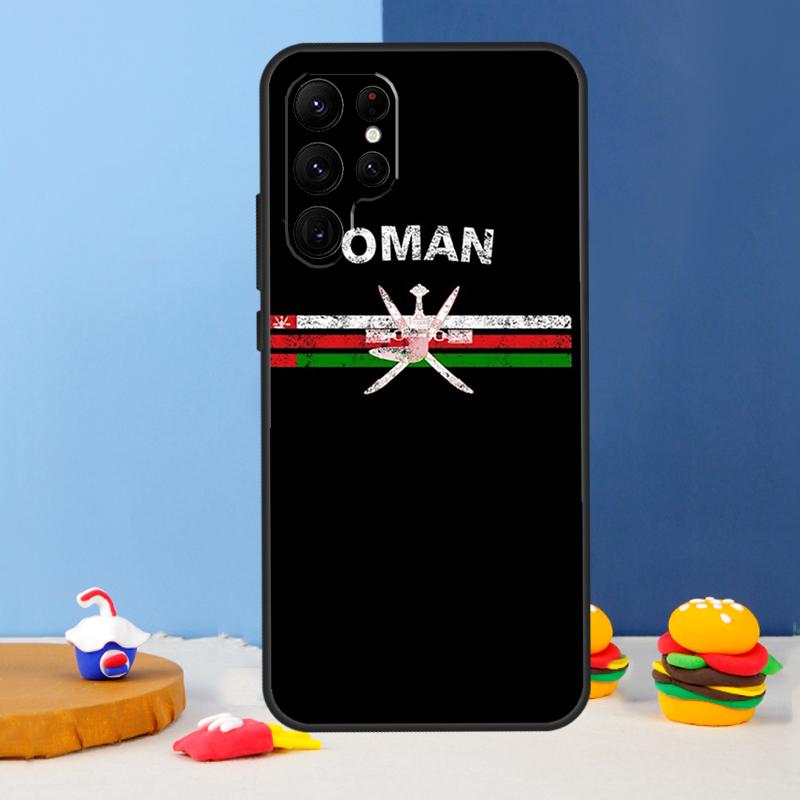 

Oman Flag Phone Case For Samsung Galaxy S24 S25 Ultra S9 S10 S20 S22 S21 S23 Plus S24 FE Cover Coque Galaxy S25Ultra