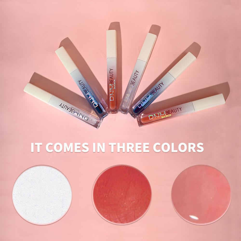 DNM Plumping Warm Lip Glaze Hydratační a průsvitná rtěnka měnící barvu rtů Glaze