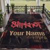 Custom Text Printed Rug Slipknot Non Slip Floor Carpet For Home Room Decor