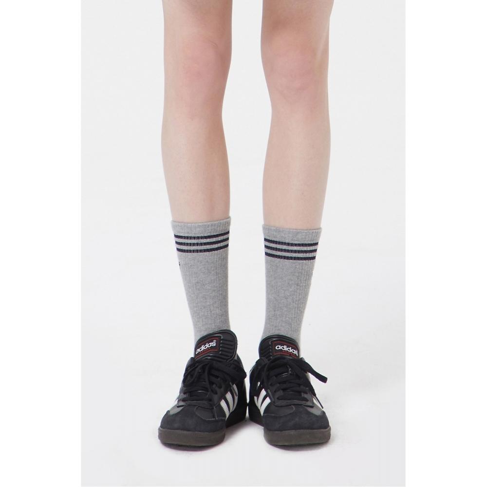 

LUCKYMARCHE Ежедневные носки с 3 полосками и эмблемойQXLAX23431GYM