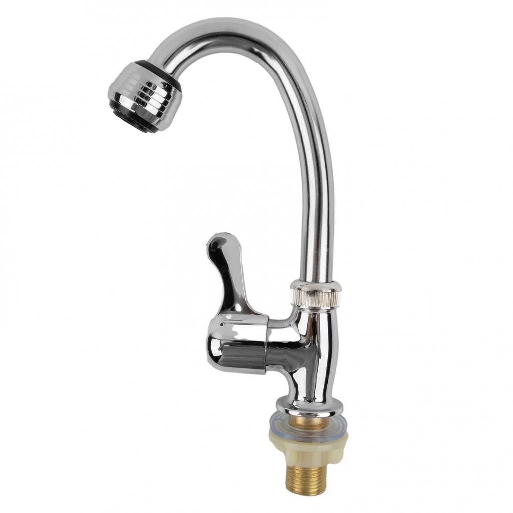 Grifo de Cocina Grifo de Fregadero Rotación 360° Acero Plástico