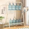 XuanYong Foldable Floor Clothes Rack