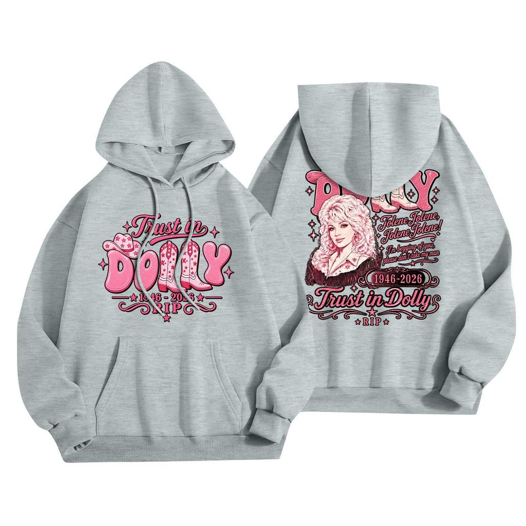 Unisex Hafif Uzun Kollu Kapüşonlu Baskılı Sweatshirt